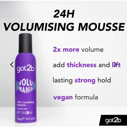 Schwarzkopf - got2b Volumania 24H Volumising Mousse