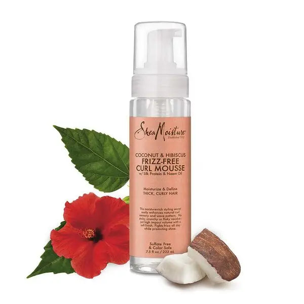 Shea Moisture - Coconut & Hibiscus Frizz-Free Curl Mousse