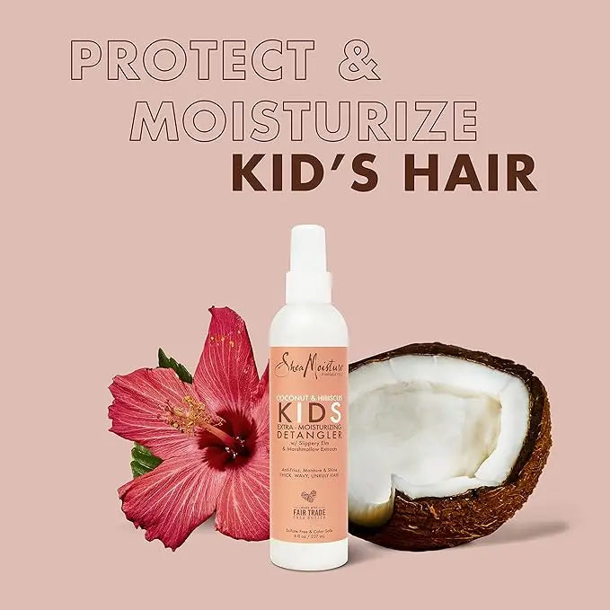 Shea Moisture - Coconut & Hibiscus Kids leave In Conditioning Milk