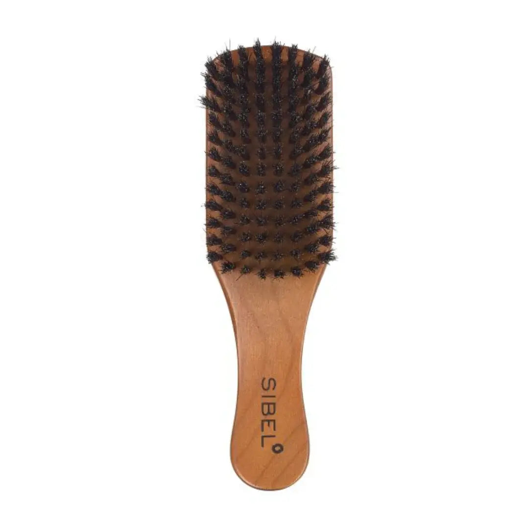 Sibel - Flat Classic 47 Wooden Boar Bristle Grooming Brush