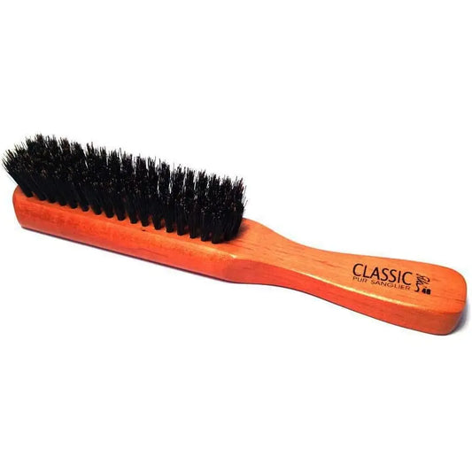 Sibel - Flat Classic 48 Wooden Boar Bristle Grooming Brush