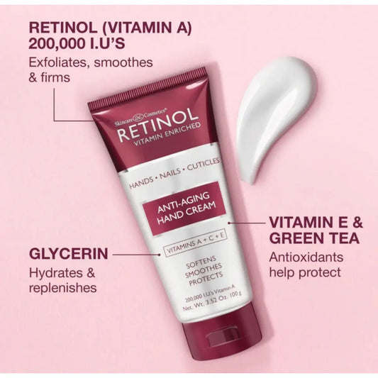 Skincare Cosmetics - Retinol Anti-Aging Hand Cream