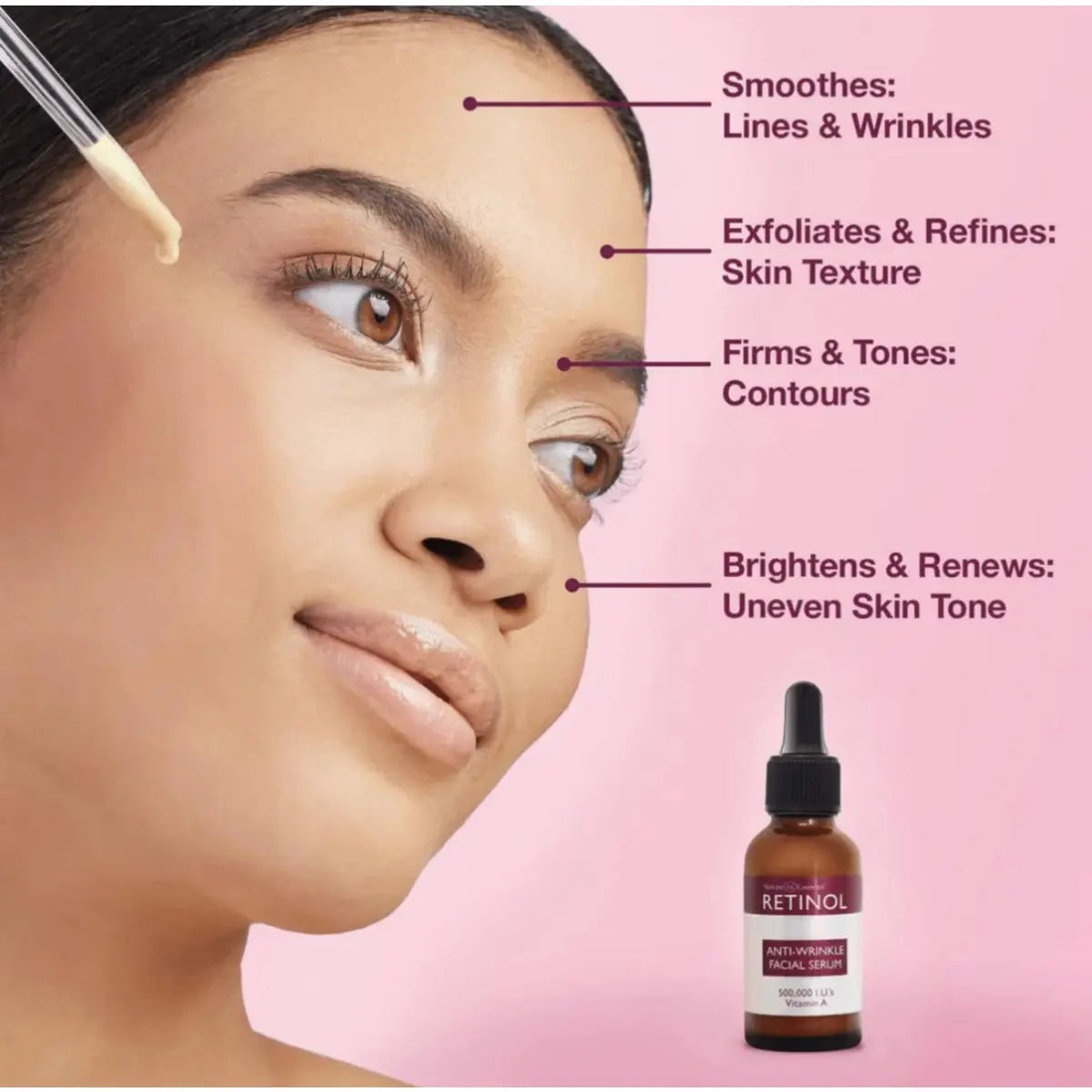 Skincare Cosmetics - Retinol Anti-Wrinkle Facial Serum