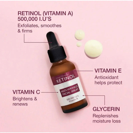 Skincare Cosmetics - Retinol Anti-Wrinkle Facial Serum