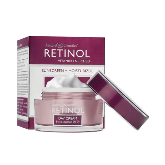 Skincare Cosmetics - Retinol Day Cream With Broad Spectrum SPF 20