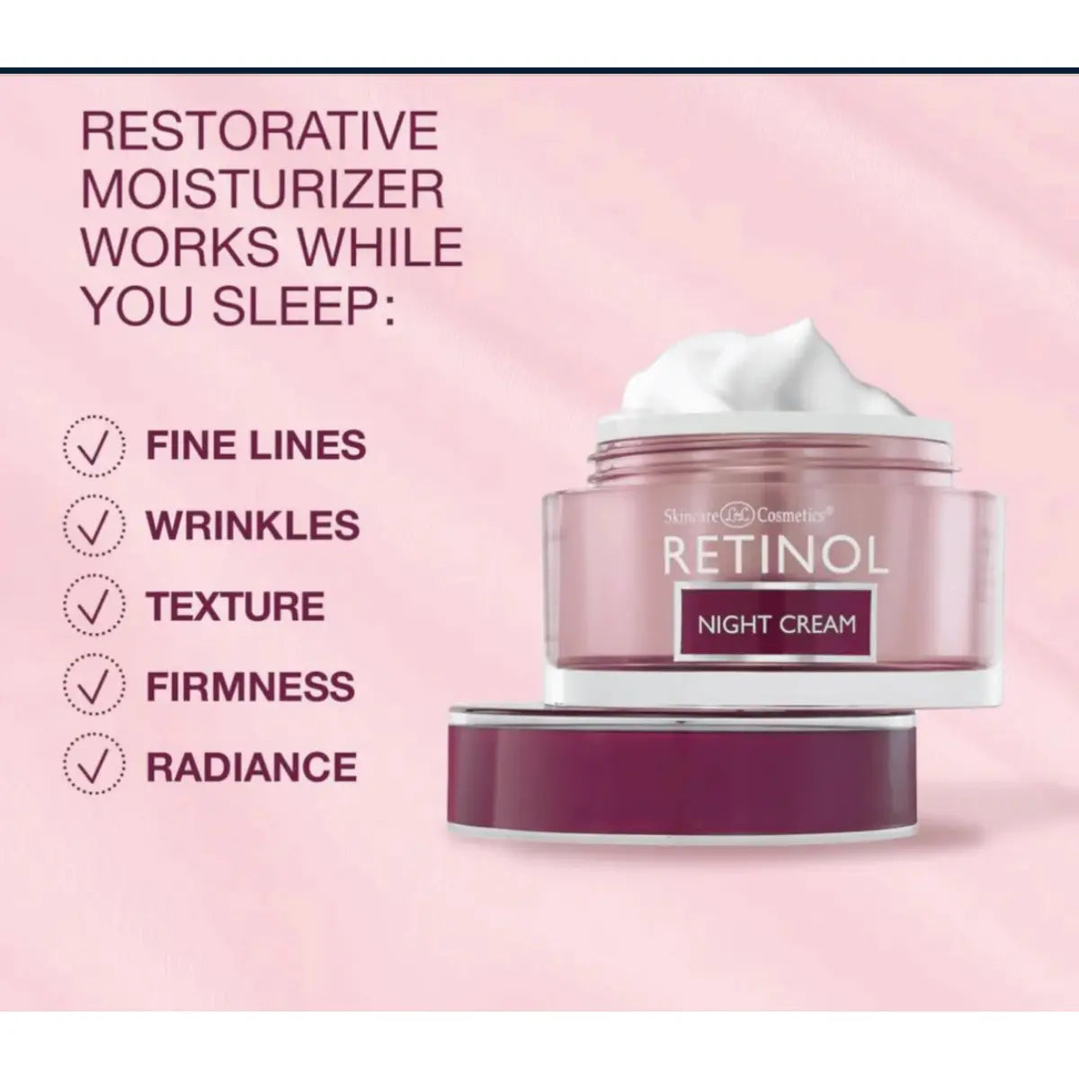 Skincare Cosmetics - Retinol Night Cream