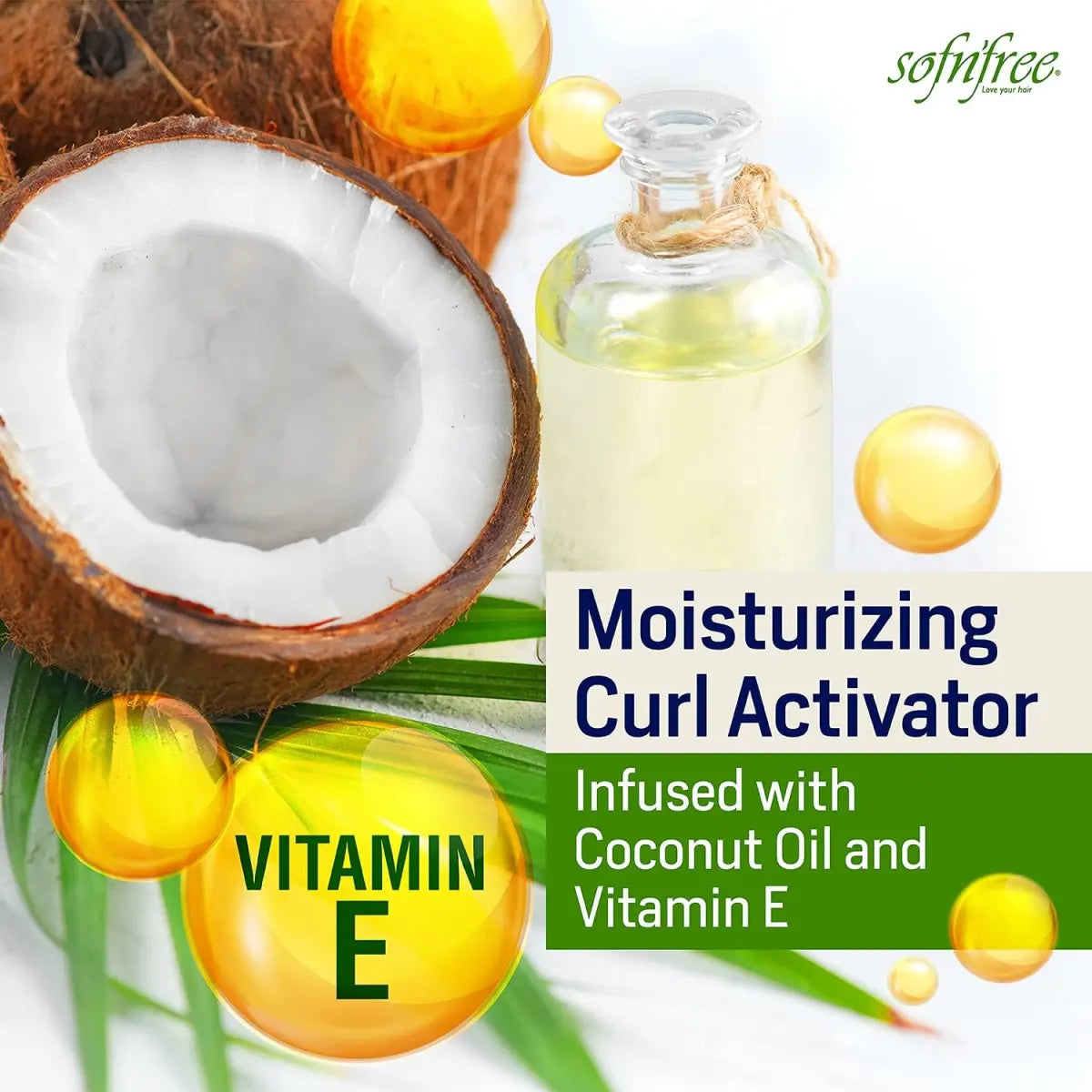 Sofn Free - Curl Activator Lotion 2 In 1 And Moisturizer With Vitamin-E