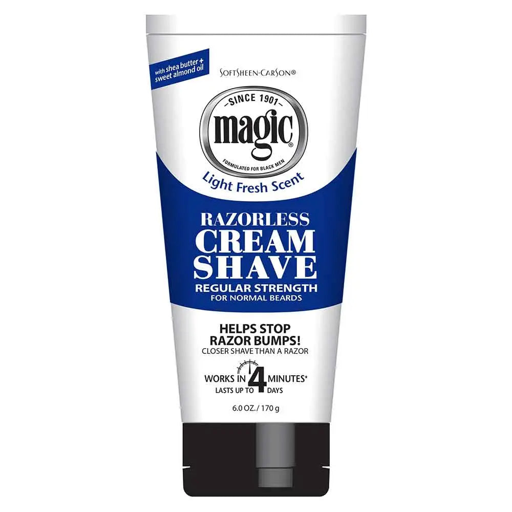 Softsheen Carson - Magic Razorless Cream Shave - Regular Strength Shaving