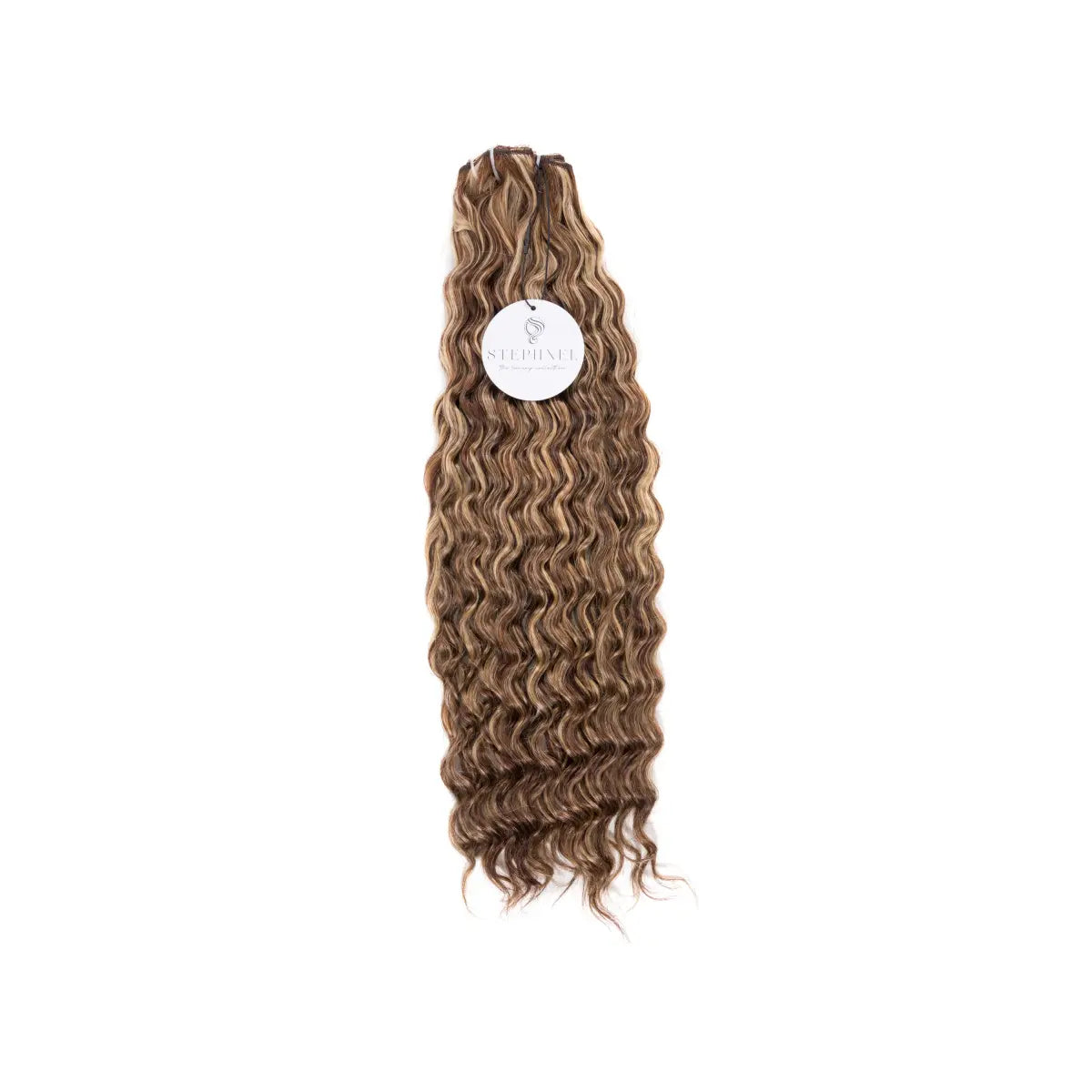Stephnel - Deep Wave Clip-ins 22” 150g - Cool Hazelnut Bronde