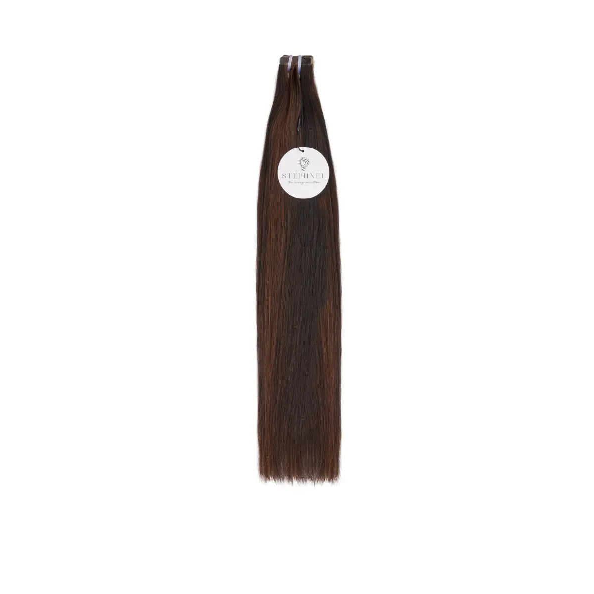 Stephnel - Straight 20’’ Tape-ins - Natural Chocolate Mix
