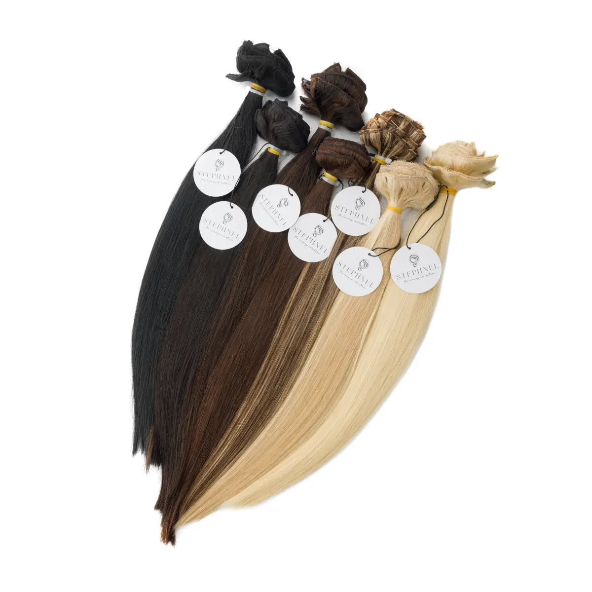 Stephnel - Straight 22’’ Clip-ins 120g