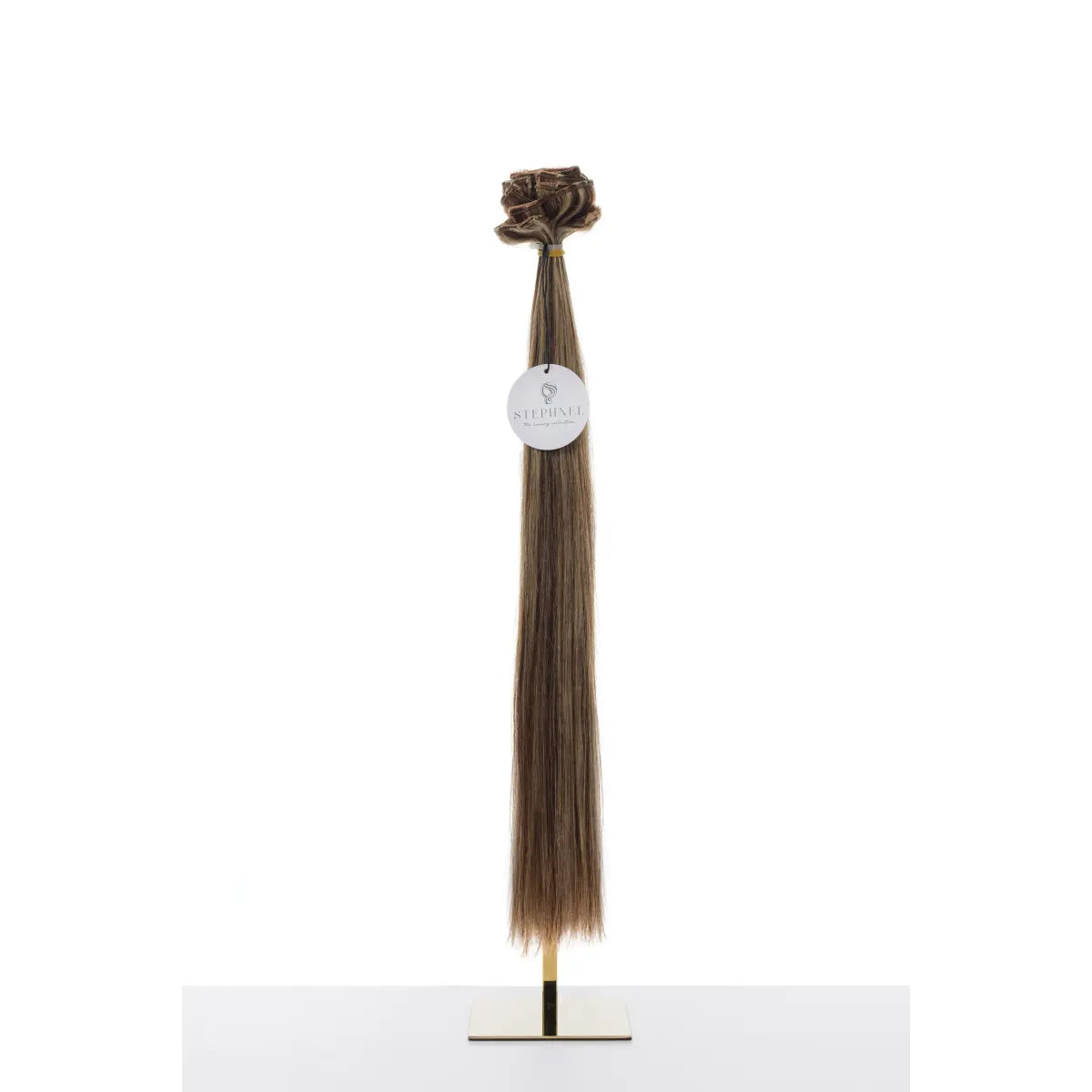 Stephnel - Straight 22’’ Clip-ins 120g - Cool Hazelnut Bronde