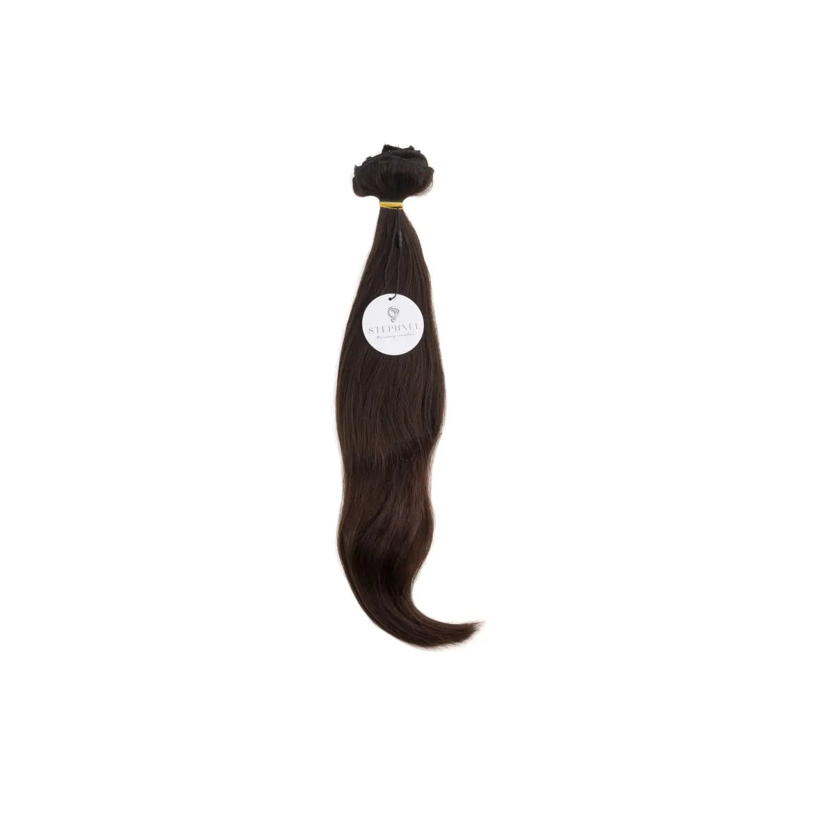 Stephnel - Straight 22’’ Clip-ins 180g - Natural Brown