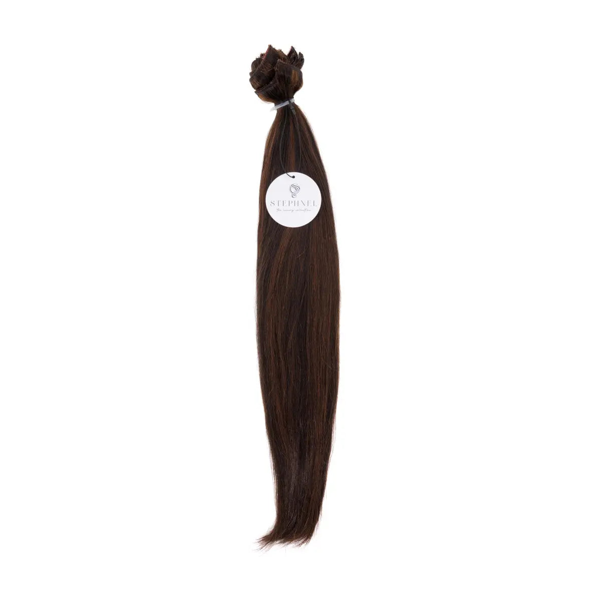 Stephnel - Straight 22’’ Clip-ins 180g - Natural Chocolate Mix