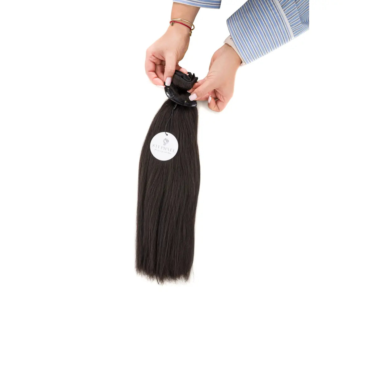 Stephnel - Yaki Straight 18’’ Clip-ins