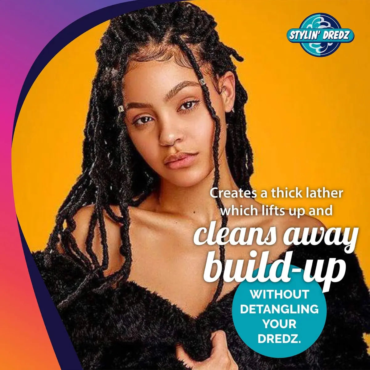 Stylin Dredz - Spray Shampoo - Dreadlock - Residue Free With Tea Tree Oil