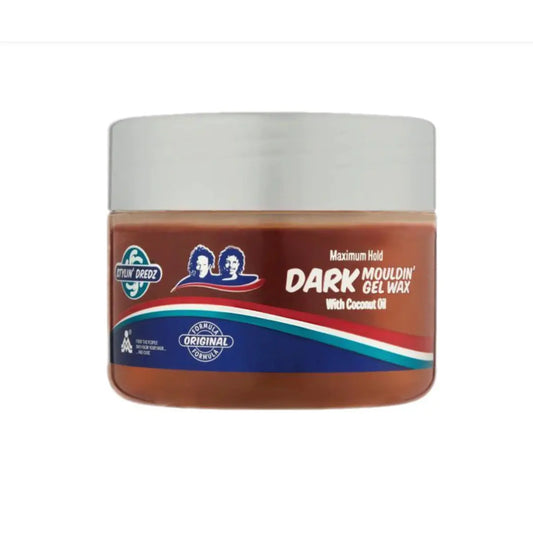 Stylin Dredz - Stylin’ Dark Mouldin’ Gel Wax With Coconut Oil - 250ml