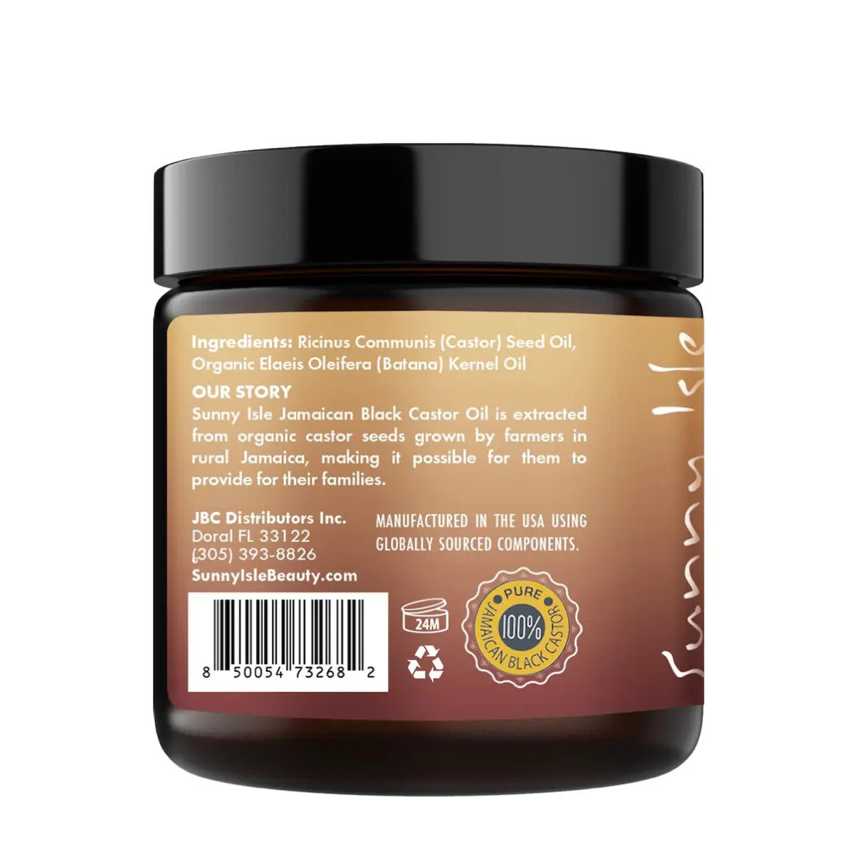 Sunny Isle - Batana Pure Butter Infused With Jamaican Black Castor Oil