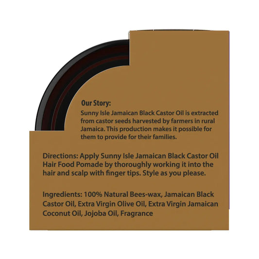 Sunny Isle - Extra Dark Jamaican Black Castor Oil Hair Food Pomade
