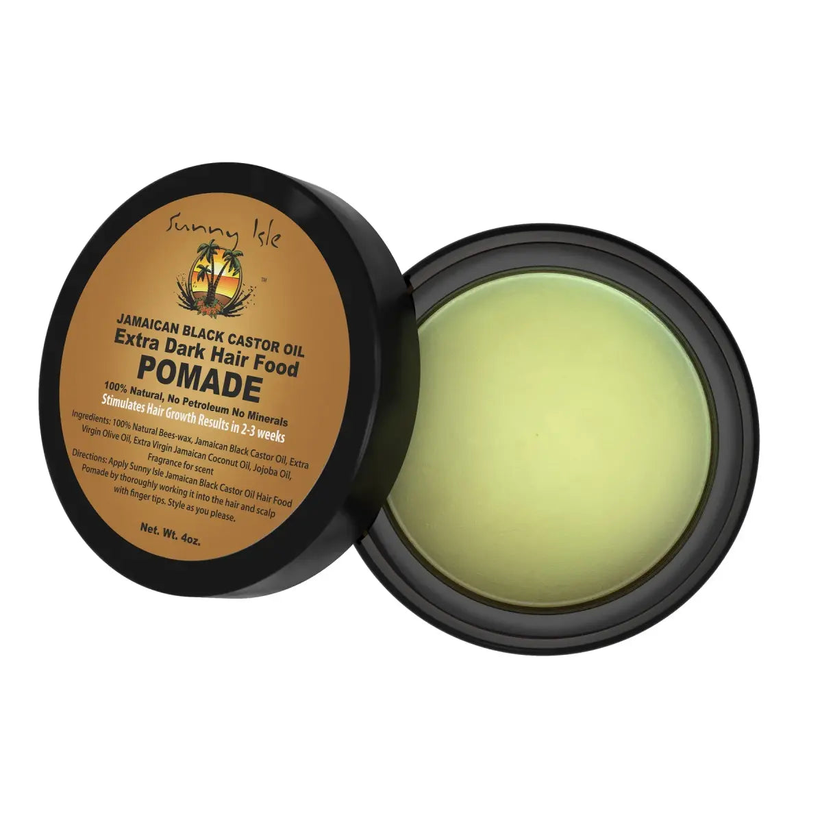 Sunny Isle - Extra Dark Jamaican Black Castor Oil Hair Food Pomade