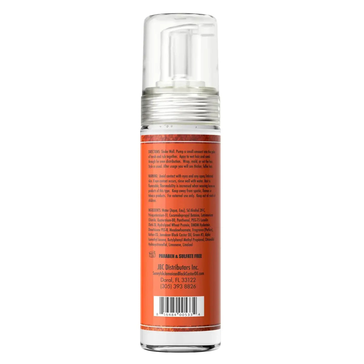 Sunny Isle - Jamaican Black Castor Oil Mousse Wrap Set Twist