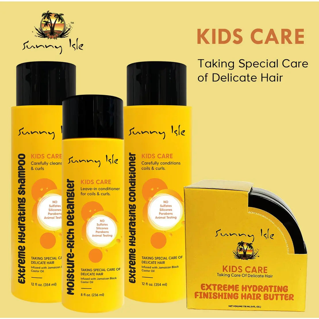 Sunny Isle - Kids Care Extreme Hydrating Finishing Hair Butter