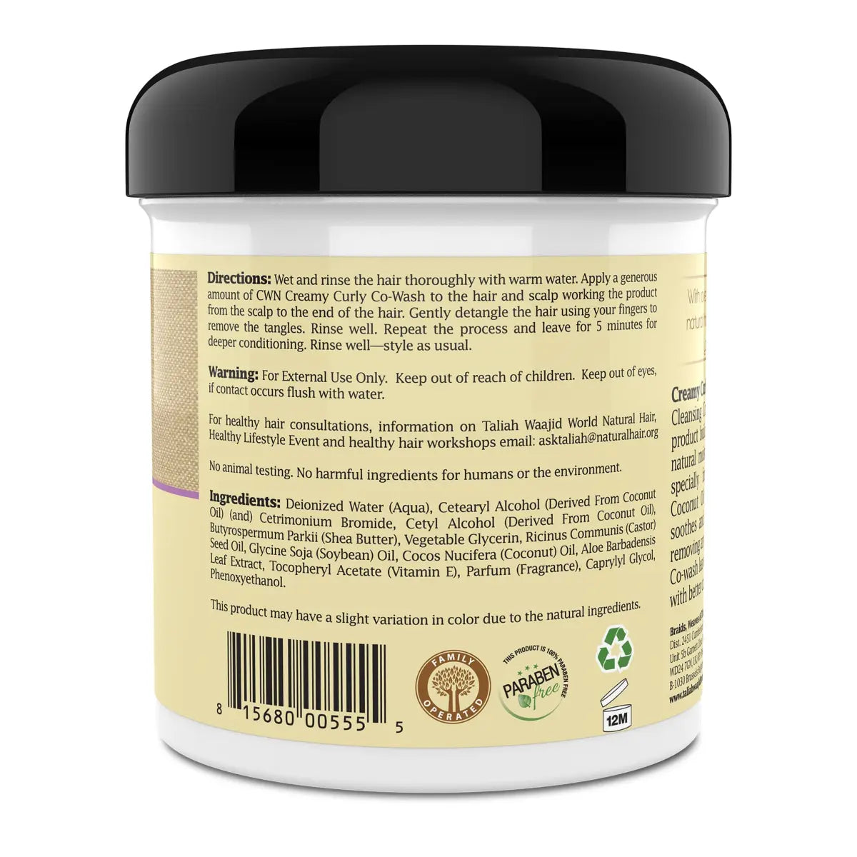 Taliah Waajid - Creamy Curly Co-Wash
