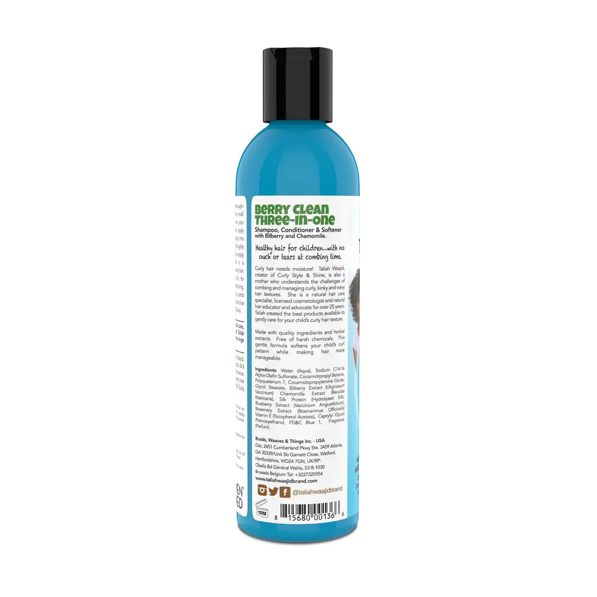 Taliah Waajid - Kids Berry Clean 3 In 1 Shampoo
