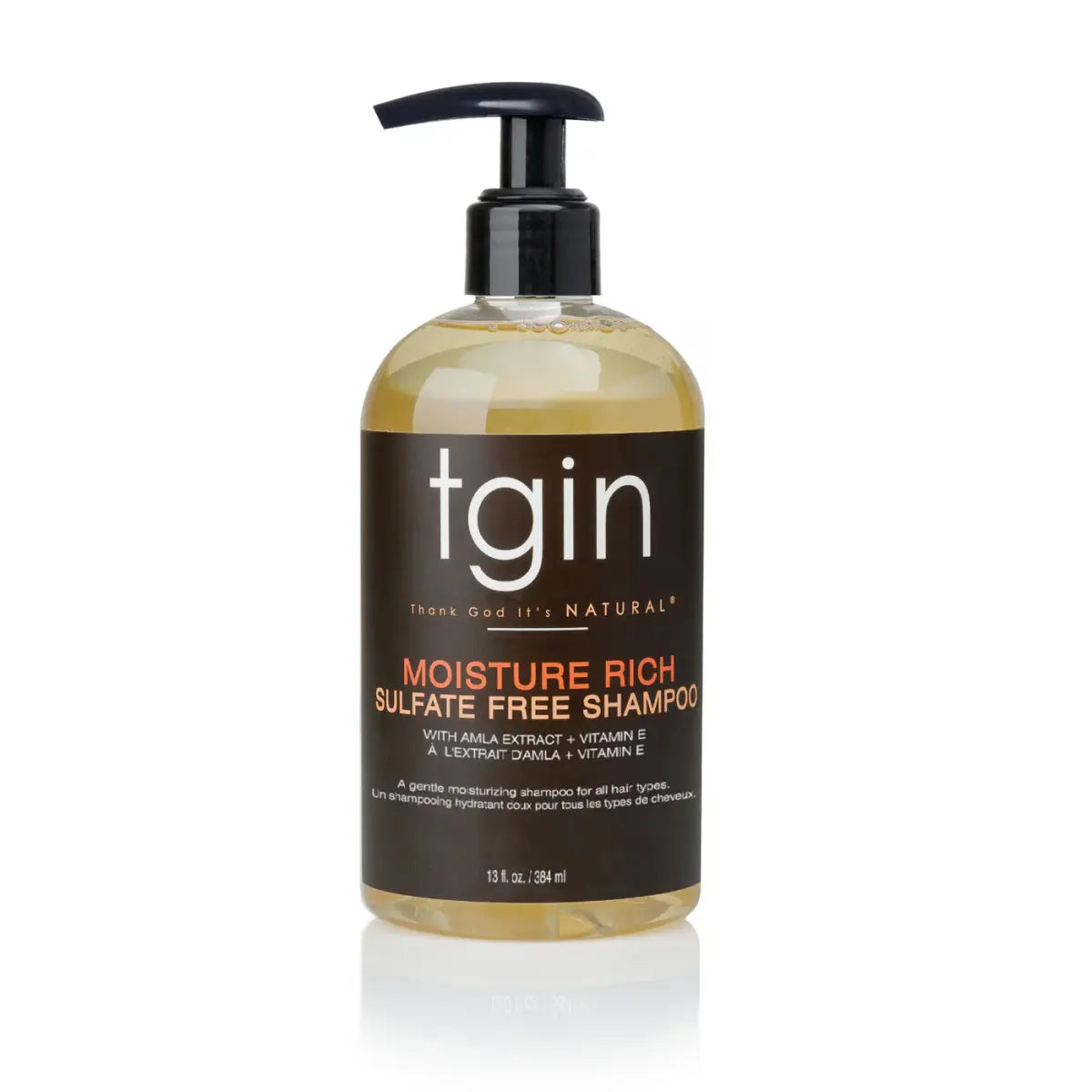 tgin - Moisture Rich Sulfate Free Shampoo With Amla Extract