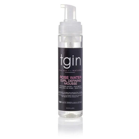 tgin - Rose Water Curl Defining Mousse