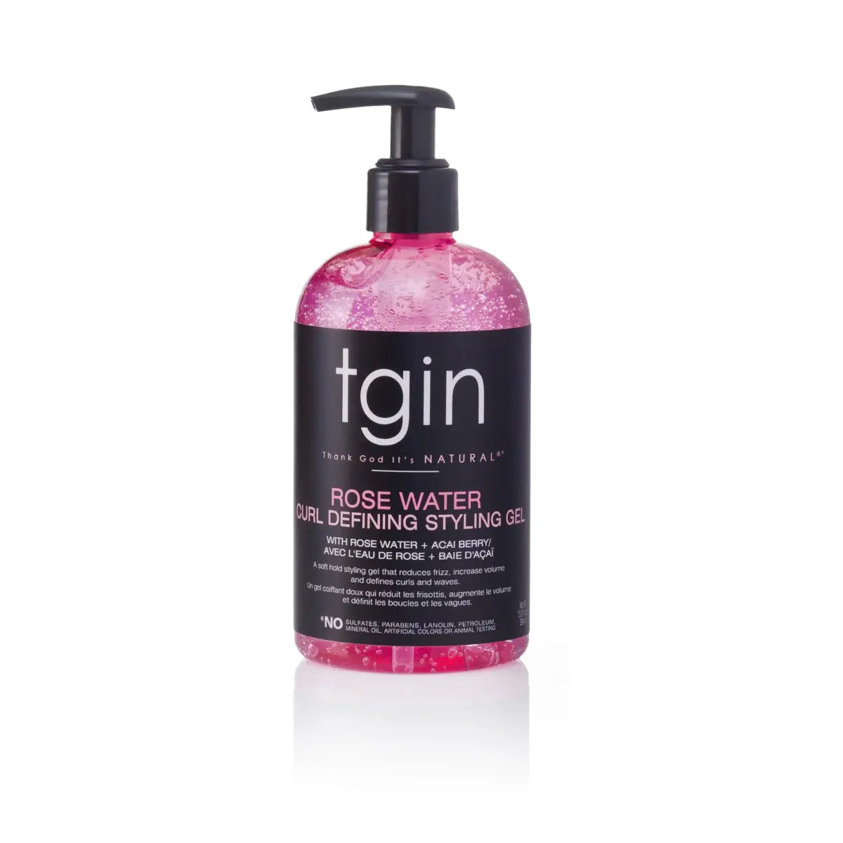 tgin - Rose Water Curl Defining Styling Gel