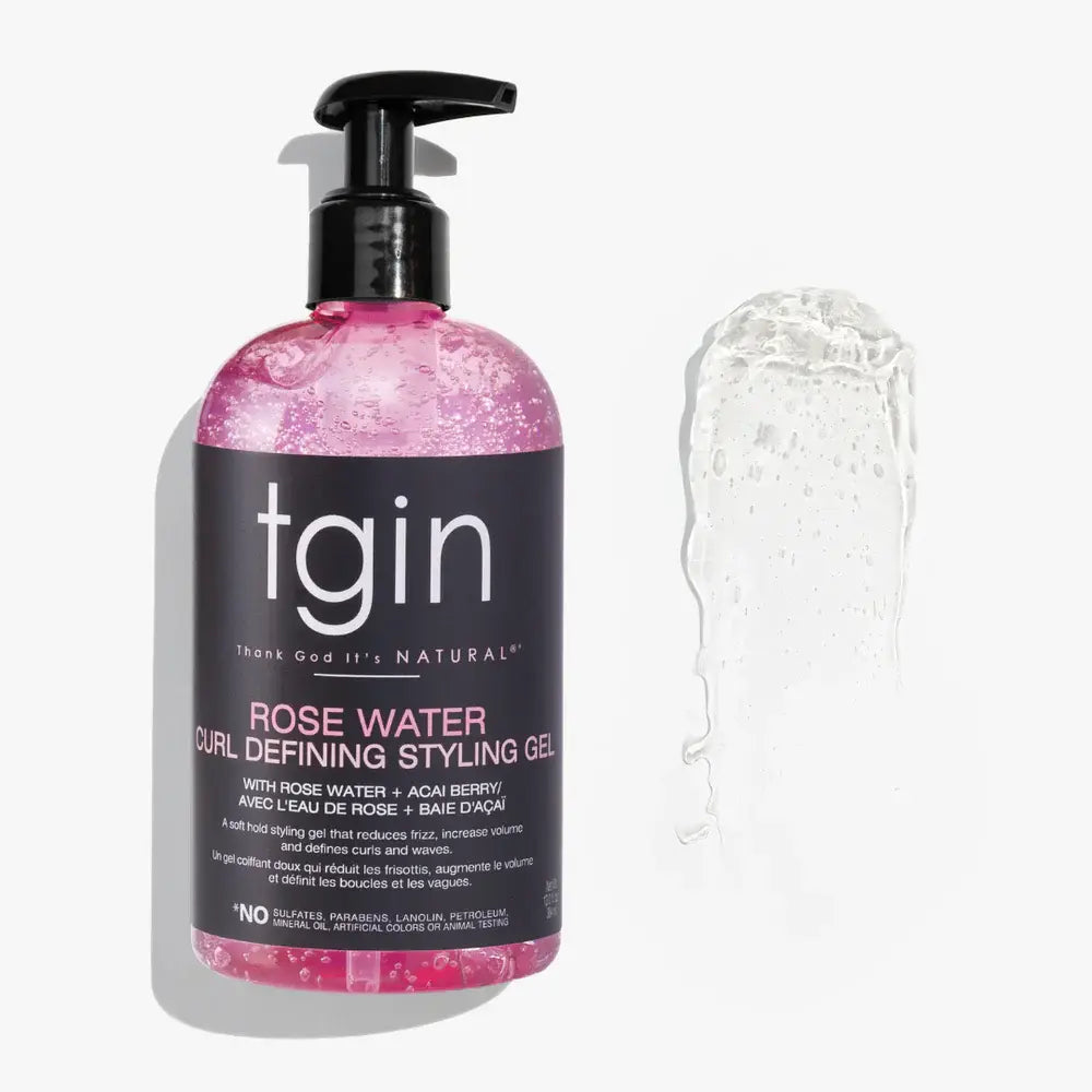 tgin - Rose Water Curl Defining Styling Gel
