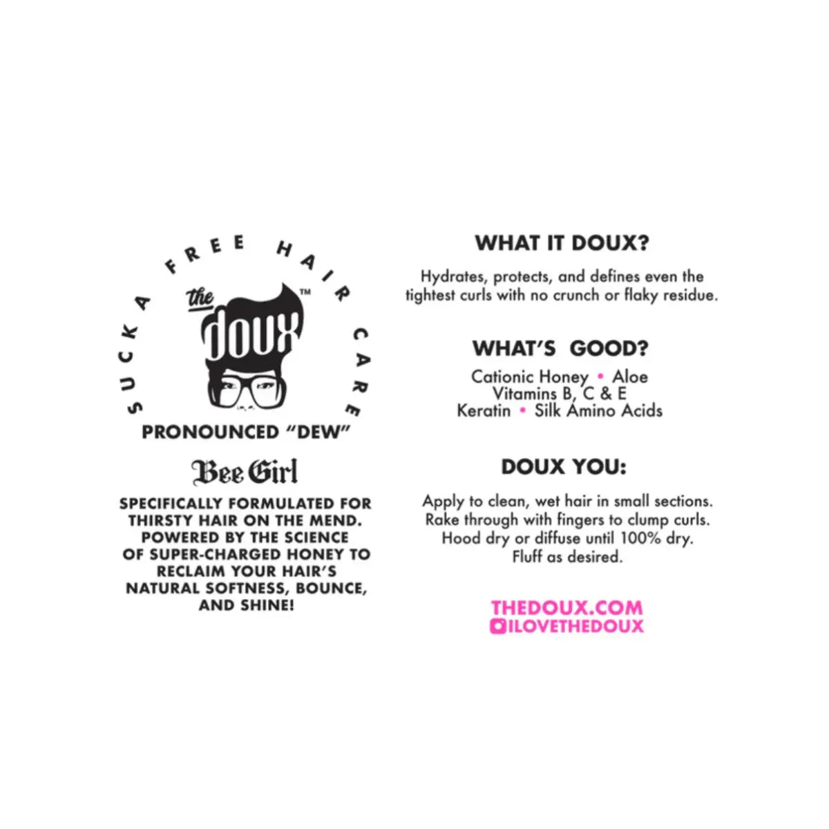 The Doux - Bee Girl Honey Curl Custard