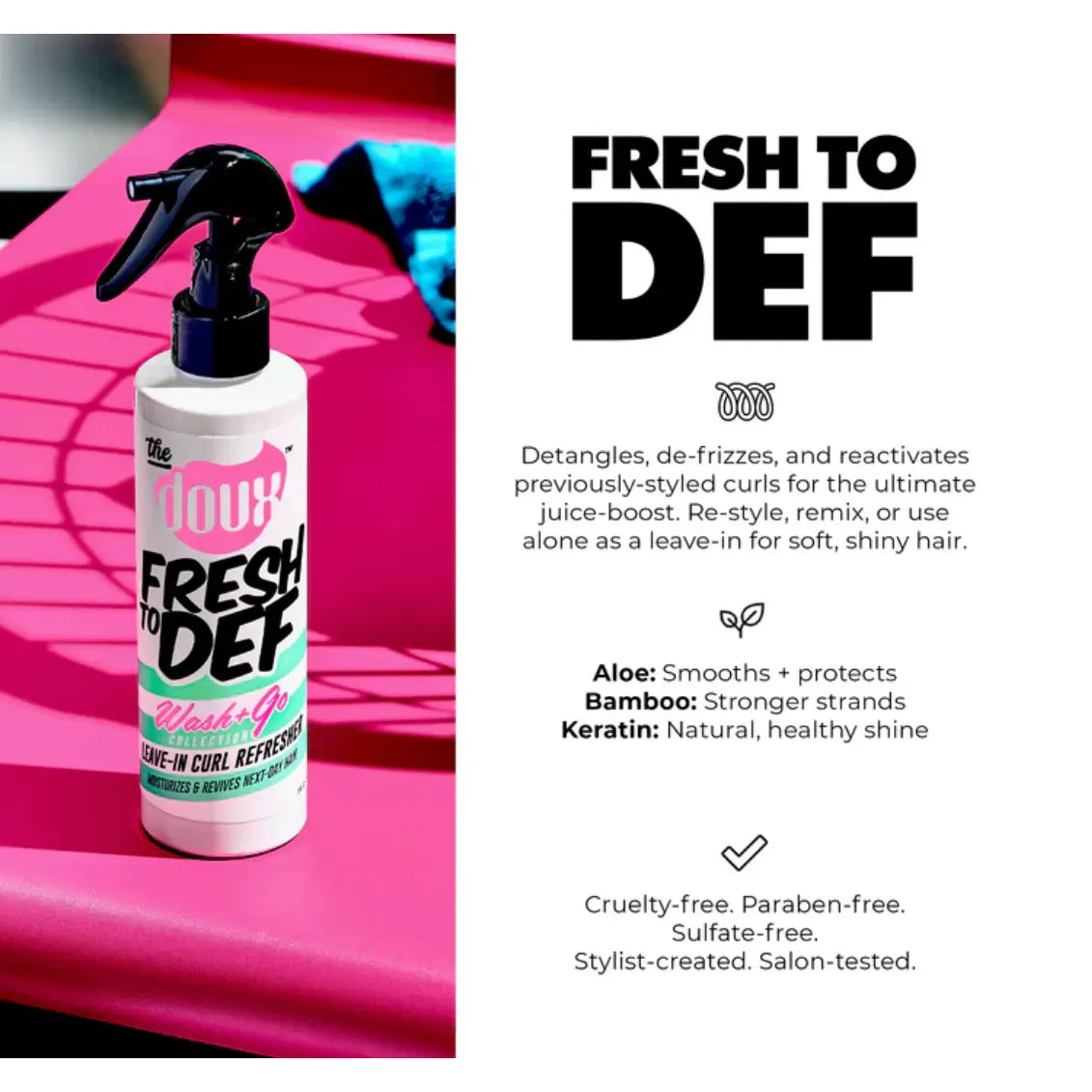 The Doux - Fresh To Def Leave-In Curl Refresher