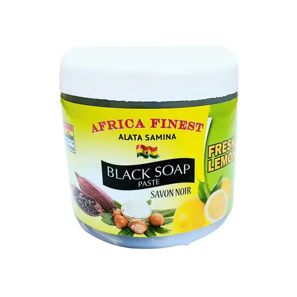 The Shea Cocoa Project - Africa Finest Fresh Lemon Black Soap Paste