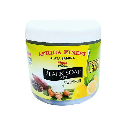 The Shea Cocoa Project - Africa Finest Fresh Lemon Black Soap Paste