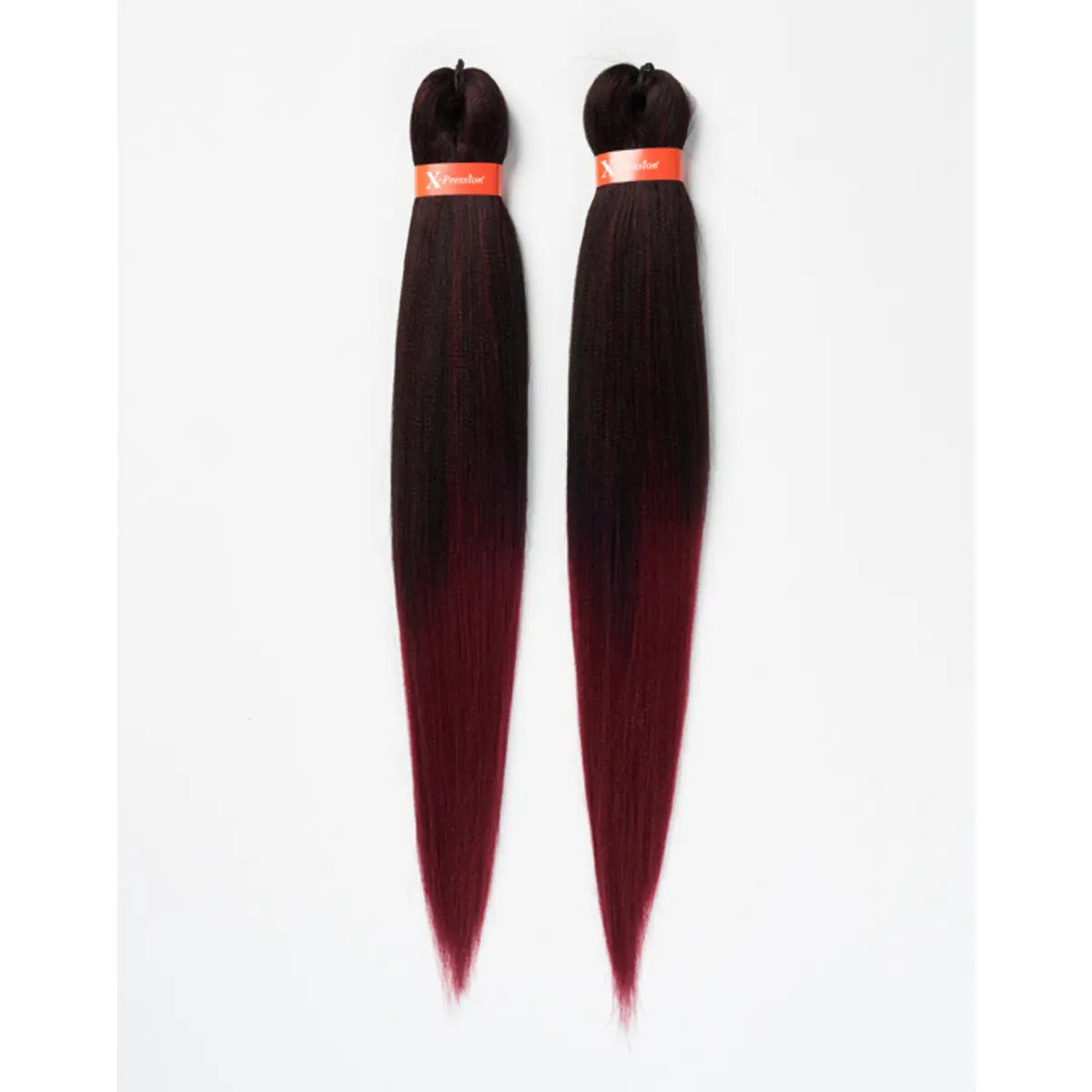 X-Pressions - X-Pression Pre-Stretched Braiding Hair - T1B/Burg
